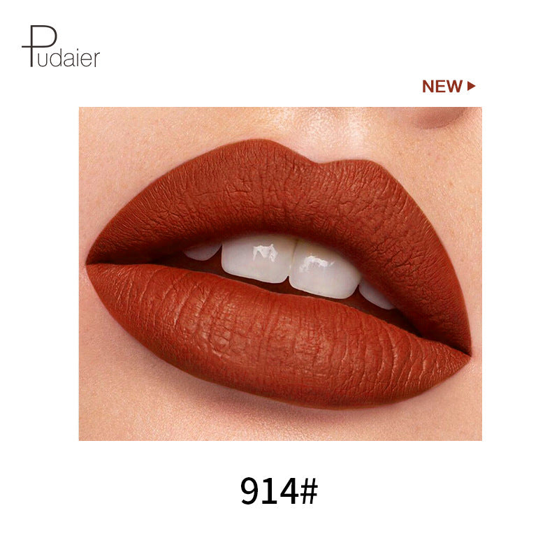 Mini-capsule Lip Glaze Velvet Mist Color Rendering Non-stick