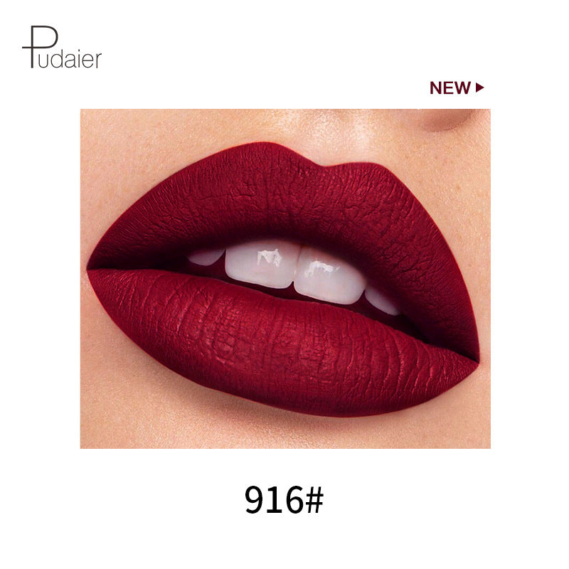 Mini-capsule Lip Glaze Velvet Mist Color Rendering Non-stick