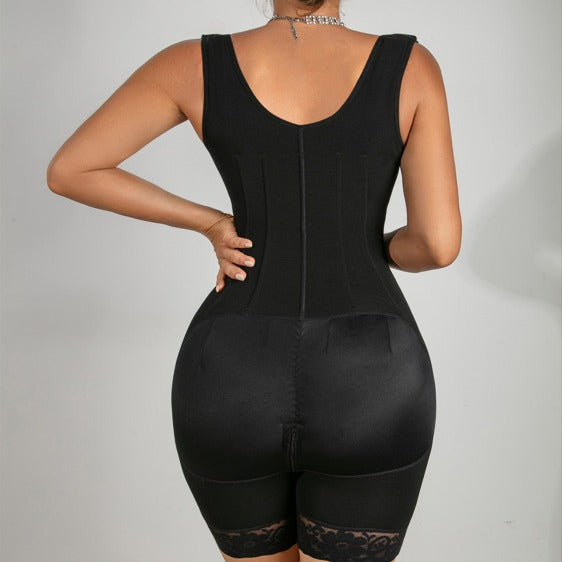 European And American Shaping Vest Body Shaping Jumbo Plus Size Postpartum Abdominal Tight Waist Slimming Clothing Hip-lifting Tunic