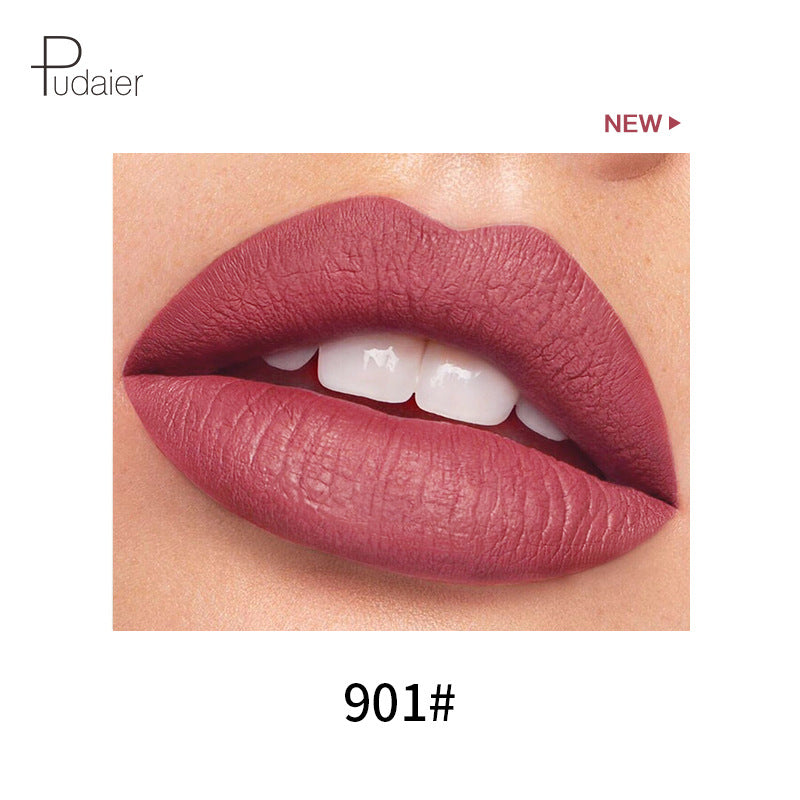 Mini-capsule Lip Glaze Velvet Mist Color Rendering Non-stick