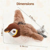 Interactive Fluffy Bird Cat Toy