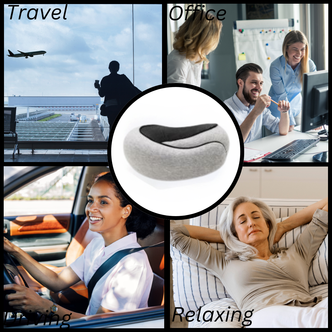 Travel Neck Pillow with Storage Bag