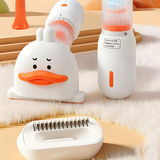 Battery Operated Pet Comb Deshedding Tool Compacts 4 in 1 Pet Grooming Brush