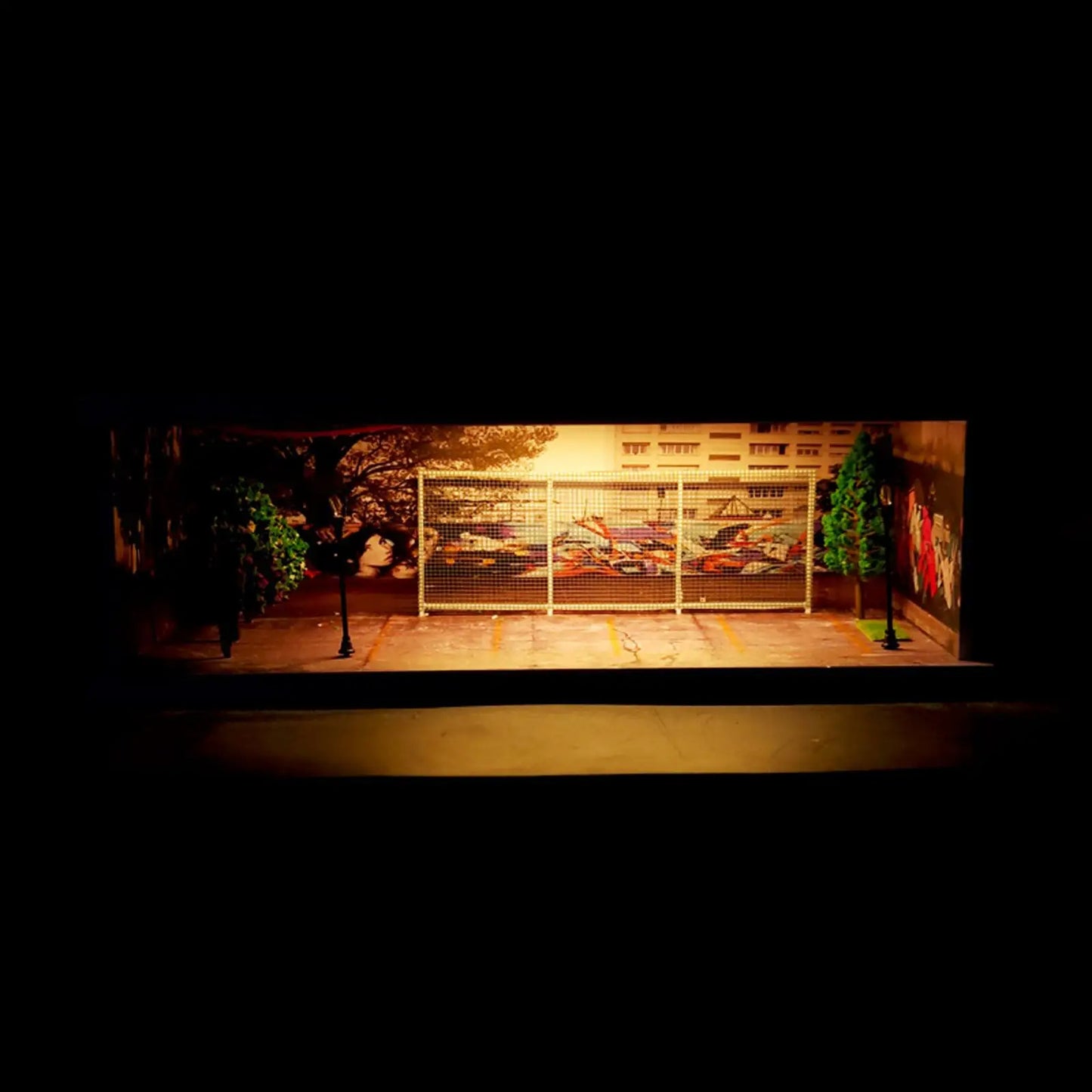 Model Cars Display Case Garage