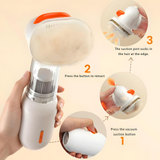 Battery Operated Pet Comb Deshedding Tool Compacts 4 in 1 Pet Grooming Brush