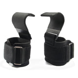 Weight Lifting Hooks with Wrist Straps