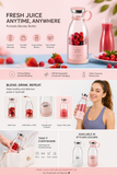 Portable Electric Blender Fruit Mixers