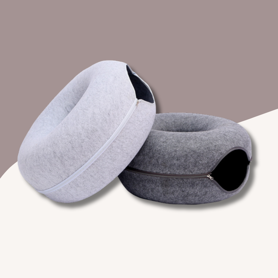 Donut Cat Tunnel Bed