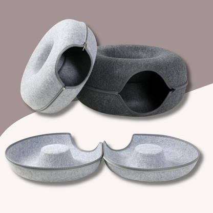 Donut Cat Tunnel Bed