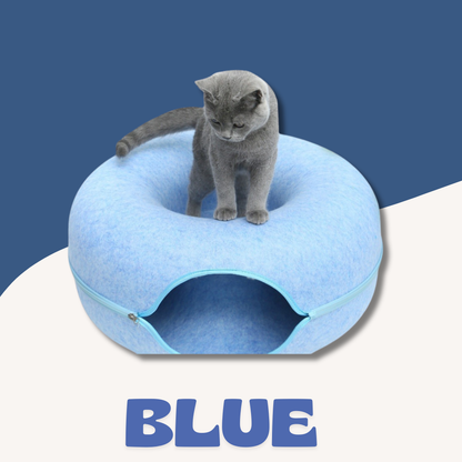 Donut Cat Tunnel Bed