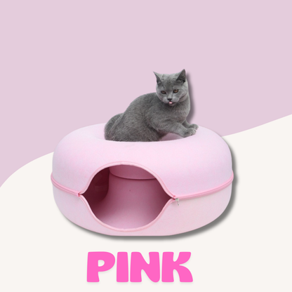 Donut Cat Tunnel Bed