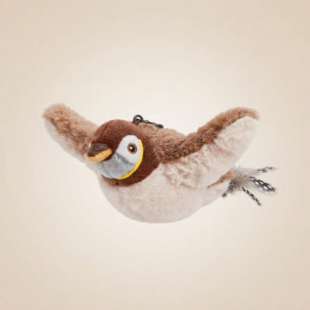 Interactive Fluffy Bird Cat Toy