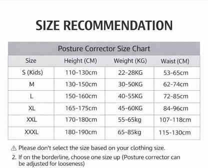 Posture Corrector for Back Pain Relief