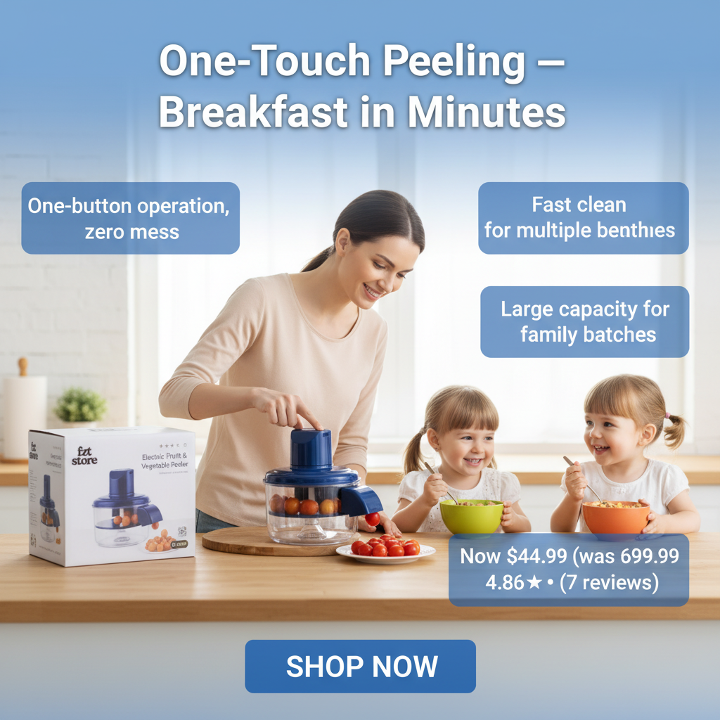 Electric Fruit & Vegetable Peeler