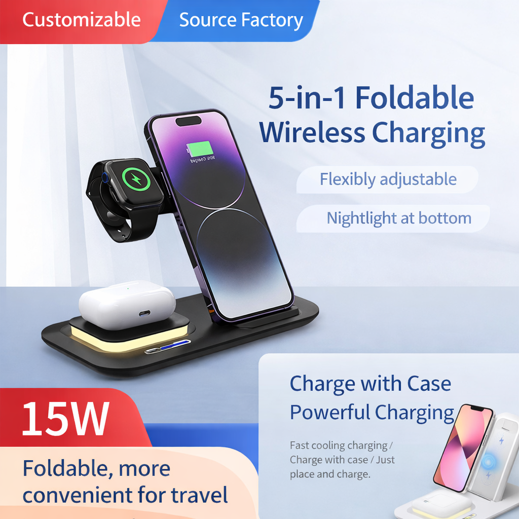 5-in-1 Wireless Charging Station